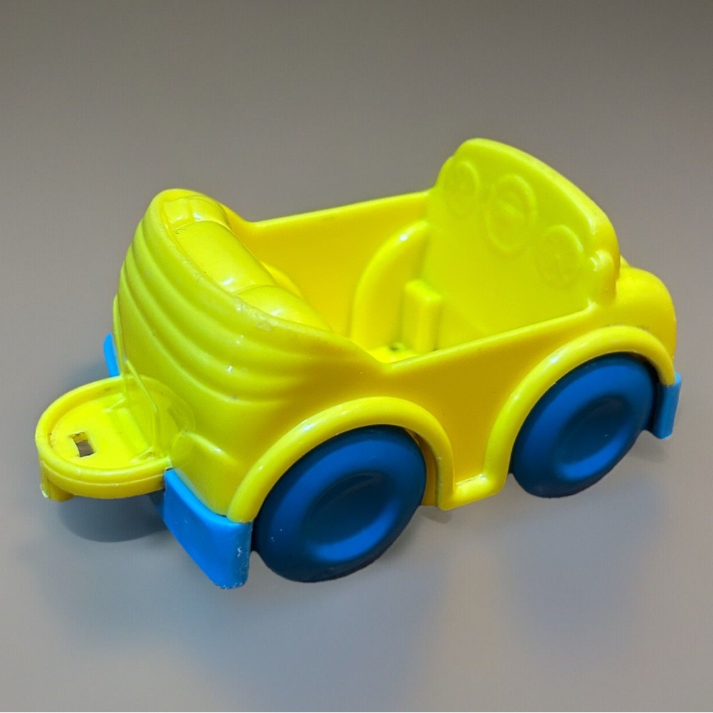 Vtech Replacement Car Yellow Blue Green Tow Truck Vehicle Plastic Toy